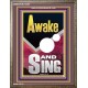 AWAKE AND SING  Bible Verse Portrait  GWMARVEL12293  