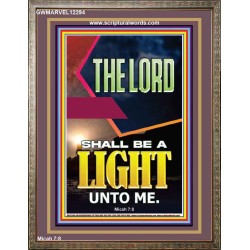 BE A LIGHT UNTO ME  Bible Verse Portrait  GWMARVEL12294  "31X36"