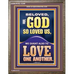 LOVE ONE ANOTHER  Wall Décor  GWMARVEL12299  "31X36"