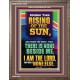 FROM THE RISING OF THE SUN AND THE WEST THERE IS NONE BESIDE ME  Affordable Wall Art  GWMARVEL12308  