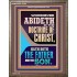 ABIDETH IN THE DOCTRINE OF CHRIST  Custom Christian Artwork Portrait  GWMARVEL12330  "31X36"