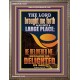 THE LORD BROUGHT ME FORTH INTO A LARGE PLACE  Art & Décor Portrait  GWMARVEL12347  