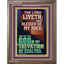 BLESSED BE MY ROCK GOD OF MY SALVATION  Bible Verse for Home Portrait  GWMARVEL12353  "31X36"