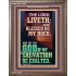 BLESSED BE MY ROCK GOD OF MY SALVATION  Bible Verse for Home Portrait  GWMARVEL12353  "31X36"