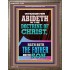 WHOSOEVER ABIDETH IN THE DOCTRINE OF CHRIST  Bible Verse Wall Art  GWMARVEL12388  "31X36"