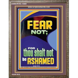 FEAR NOT FOR THOU SHALT NOT BE ASHAMED  Children Room  GWMARVEL12668  "31X36"