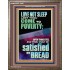 LOVE NOT SLEEP LEST THOU COME TO POVERTY  Unique Power Bible Portrait  GWMARVEL12681  "31X36"