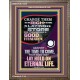 LAY A GOOD FOUNDATION FOR THYSELF AND LAY HOLD ON ETERNAL LIFE  Contemporary Christian Wall Art  GWMARVEL13030  