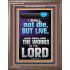 I SHALL NOT DIE BUT LIVE AND DECLARE THE WORKS OF THE LORD  Christian Paintings  GWMARVEL13044  "31X36"