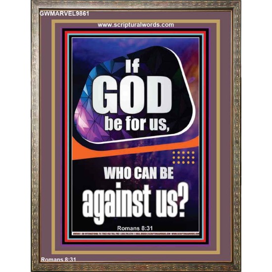 GOD IS FOR US AND WE SHALL NOT FEAR  Church Portrait  GWMARVEL9861  