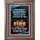 FIRE SHALL TRY EVERY MAN'S WORK  Ultimate Inspirational Wall Art Portrait  GWMARVEL9990  