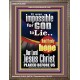 IMPOSSIBLE FOR GOD TO LIE  Children Room Portrait  GWMARVEL9997  