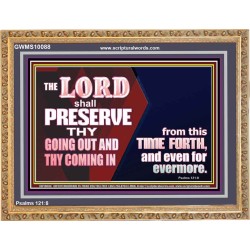 THY GOING OUT AND COMING IN IS PRESERVED  Wall Décor  GWMS10088  