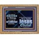THE LIGHT SHALL SHINE UPON THY WAYS  Christian Quote Wooden Frame  GWMS10296  