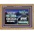 I BLESS THEE AND THOU SHALT BE A BLESSING  Custom Wall Scripture Art  GWMS10306  "34x28"