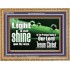 THE LIGHT SHINE UPON THEE  Custom Wall Décor  GWMS10314  "34x28"