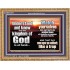 BEWARE OF THE CARE OF THIS LIFE  Unique Bible Verse Wooden Frame  GWMS10317  "34x28"