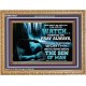 BE COUNTED WORTHY OF THE SON OF MAN  Custom Inspiration Scriptural Art Wooden Frame  GWMS10321  