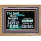 DIRECT YOUR HEARTS INTO THE LOVE OF GOD  Art & Décor Wooden Frame  GWMS10327  