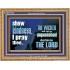 THE WICKED WILL NOT GO UNPUNISHED  Bible Verse for Home Wooden Frame  GWMS10330  "34x28"