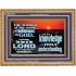 THE FEAR OF THE LORD BEGINNING OF WISDOM  Inspirational Bible Verses Wooden Frame  GWMS10337  "34x28"