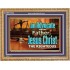 CHRIST JESUS OUR ADVOCATE WITH THE FATHER  Bible Verse for Home Wooden Frame  GWMS10344  "34x28"