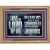 WALK IN ALL THE WAYS OF THE LORD  Righteous Living Christian Wooden Frame  GWMS10375  "34x28"