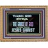 THANKING GOD ALWAYS OPENS GREATER DOOR  Scriptural Décor Wooden Frame  GWMS10442  "34x28"