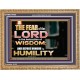 BEFORE HONOUR IS HUMILITY  Scriptural Wooden Frame Signs  GWMS10455  