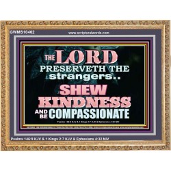 SHEW KINDNESS AND BE COMPASSIONATE  Christian Quote Wooden Frame  GWMS10462  