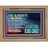DO YOU WANT BLESSINGS OF THE DEEP  Christian Quote Wooden Frame  GWMS10463  "34x28"