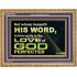 THOSE WHO KEEP THE WORD OF GOD ENJOY HIS GREAT LOVE  Bible Verses Wall Art  GWMS10482  "34x28"