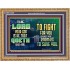 THE LORD IS WITH YOU TO SAVE YOU  Christian Wall Décor  GWMS10489  "34x28"