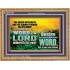 THE WORD OF THE LORD ENDURETH FOR EVER  Christian Wall Décor Wooden Frame  GWMS10493  "34x28"