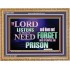 THE LORD NEVER FORGET HIS CHILDREN  Christian Artwork Wooden Frame  GWMS10507  "34x28"