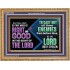 DO THAT WHICH IS RIGHT AND GOOD IN THE SIGHT OF THE LORD  Righteous Living Christian Wooden Frame  GWMS10533  "34x28"