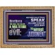 DO NOT FOLLOW MULTITUDE TO DO EVIL  Eternal Power Wooden Frame  GWMS10534  