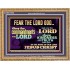 OBEY THE COMMANDMENT OF THE LORD  Contemporary Christian Wall Art Wooden Frame  GWMS10539  "34x28"