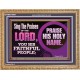 SING THE PRAISES OF THE LORD  Sciptural Décor  GWMS10547  