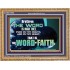 THE WORD IS NIGH THEE  Christian Quotes Wooden Frame  GWMS10555  "34x28"