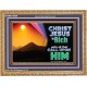 CHRIST JESUS IS RICH TO ALL THAT CALL UPON HIM  Scripture Art Prints Wooden Frame  GWMS10559  