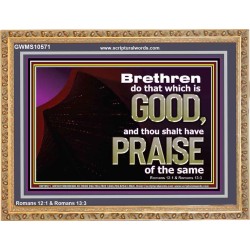 DO THAT WHICH IS GOOD ALWAYS  Sciptural Décor  GWMS10571  "34x28"