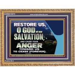 GOD OF OUR SALVATION  Scripture Wall Art  GWMS10573  "34x28"