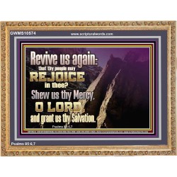REVIVE US AGAIN O LORD  Scriptures Wall Art  GWMS10574  