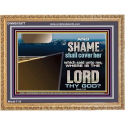 THY LORD THY GOD IS A MIGHTY GOD  Scriptural Décor  GWMS10577  
