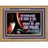 THE VOICE OF JOY AND PRAISE  Wall Décor  GWMS10589  "34x28"