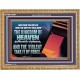 THE KINGDOM OF HEAVEN SUFFERETH VIOLENCE AND THE VIOLENT TAKE IT BY FORCE  Christian Quote Wooden Frame  GWMS10597  