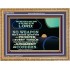 NO WEAPON THAT IS FORMED AGAINST THEE SHALL PROSPER  Custom Inspiration Scriptural Art Wooden Frame  GWMS10616  "34x28"