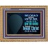 BE ALIVE UNTO TO GOD THROUGH JESUS CHRIST OUR LORD  Bible Verses Wooden Frame Art  GWMS10627B  "34x28"