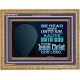 BE ALIVE UNTO TO GOD THROUGH JESUS CHRIST OUR LORD  Bible Verses Wooden Frame Art  GWMS10627B  